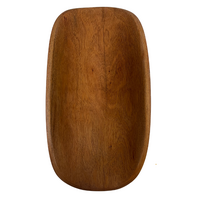 Handmade Aboriginal Medium IRONBARK Coolamon [2A] - (38cm x 16cm x 8cm)
