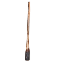 Eucalyptus (Ironbark) Unpainted Didgeridoo (1.4m) - Natural Bark End