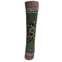 Dreamtime Kullilla Aboriginal Art Emu Caller - Lizard 2