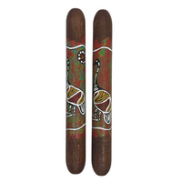 Dreamtime Kullilla-Art Contemporary Aboriginal Music/Clapping Sticks (Single Pair)