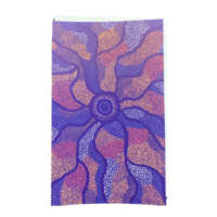 Jijaka Aboriginal Art Giftcard/Env Set (10) - Blue Dot