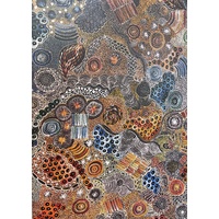 Kembla Corp Aboriginal Art Giftcard/Env [Large] - My Country (Utopia NT)