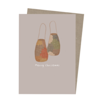 Paperbark Prints Aboriginal Art Gift Card - Christmas Dilly Bags