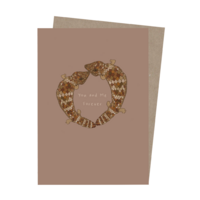 Paperbark Prints Aboriginal Art Gift Card - You and Me Forever