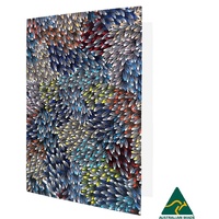 Utopia Aboriginal Dot Art Gift Card - Bush Medicine Leaf