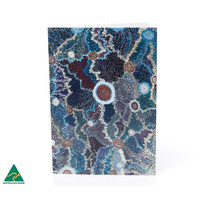 Warlukurlangu Aboriginal Art Giftcard - Star Dreaming