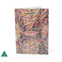 Warlukurlangu Aboriginal Art Giftcard - Mother &amp; Son