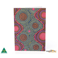 Yarliyil Aboriginal Art Recycled Giftcard/Env - Families