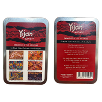 Yijan Aboriginal Dot Art Folded Postcard Giftcard Set (6) - Tin Gift Box