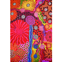 Aboriginal Dot Art Mini Giftcard Set (5) - Travelling Through Country