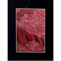 Ready-to-Frame Aboriginal Art Print (15cm x 20cm) - by Pauline Napangardi Gallagher