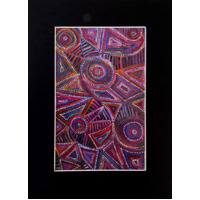Ready-to-Frame Aboriginal Art Print (15cm x 20cm) - by Pauline Napangardi Gallagher