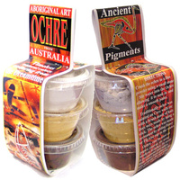 Aboriginal Art Ochre Pots (3 x 50g)