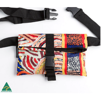 Papulankutja Aborginal Art Hip Pack - Nora Davidson