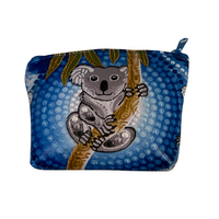 Chern'ee Sutton Leather Coin Purse/Keychain (12cm x 9cm) - Koala