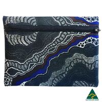 Utopia Aboriginal Zipped Neoprene Pencil Case - My Country