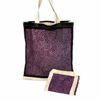Better World Aboriginal Art Cotton Folding Shopping Bag - Walka