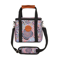 SomerSide 8ltr Mini Cooler Bag - Camping under the Moonlight