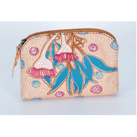 By Meeka Genuine Leather Coin Purse (11cm x 7.5cm) - Gumflowers