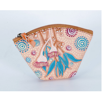 By Meeka Genuine Leather Coin Purse (12cm x 8cm) - Gumflowers