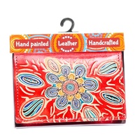 Family Bonds - Muralappi Journey Genuine Leather Folded Card Holder (7.9cm x 10.9cm)