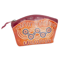 Muralappi Journey Genuine Leather Coin Purse (14.5CM X 9CM) - STRONGER TOGETHER