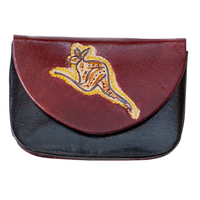 Muralappi Journey Genuine Leather Coin Purse (9cm x 6.5cm) - Kangaroo