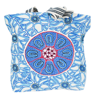 Nikki Dee Designs Cotton Canvas Shopping/Tote Bag (39cm X 50cm X 15cm) - Family Connection