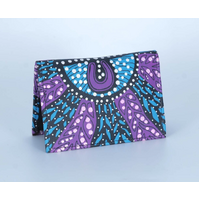 Nikki Dee Designs Genuine Leather Card Holder [10.9cm X 7.4cm] - Grandmothers Wildflower