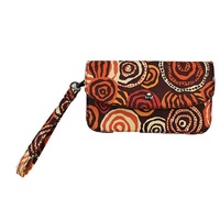 Jijaka Aboriginal Art Purse/Wallet - Riverstones