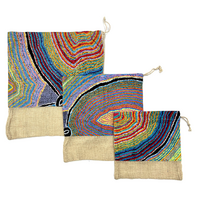 Better World Aboriginal Art - Produce Bags (set 3) - Dogwood Tree Dreaming