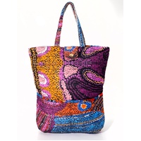 Better World Aboriginal Art Quilted Baby Bag [14x20 cm] - Seven Sisters
