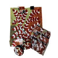 Yijan Aboriginal Art Canvas Bag 4pce GiftSet - Bush Cucumber