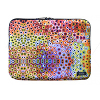 Utopia Aboriginal Art Neoprene Laptop Sleeve - Soakage