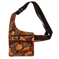 Jijaka Aboriginal Art Sling Bag - Riverstones