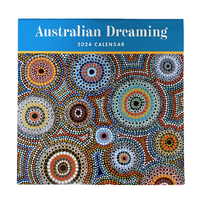 Aboriginal Art 2024 Calendar - Square