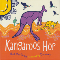 Kangaroos Hop - Aboriginal Children's Book (Soft Cover)