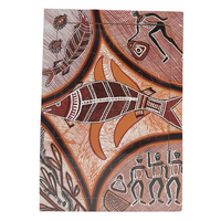 MILAYBUMA - Plato Aboriginal Art A3 Wooden Jigsaw Puzzle (48 piece) 
