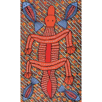 Plato Aboriginal Art Wooden Frame Tray A3 Jigsaw Puzzle (24pce) - Platypus