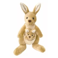 Dinki-Di Marloo the Kangaroo &amp; Joey (20cm) - Plush Toy