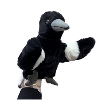 Magpie Handpuppet (25cm) - Plush Toy