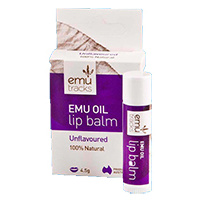 Emu Tracks Emu Oil Lip Balm - Unflavoured