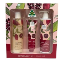 Finger Lime - The Australian Cosmetic Co Goats Milk Gift Set (3pce) 