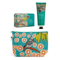Kookaburra Dreaming [Blue Gum Eucalyptus] Hand &amp; Body 3pce Gift Set - KOH Living Aboriginal Art