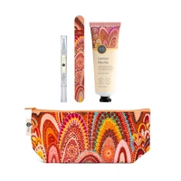 Home [Lemon Myrtle] Hand &amp; Nail Care Gift Set - KOH Living Aboriginal Art