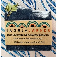 Nagula Jarndu Handmade Botanical Soap -  Blue Eucalyptus & Activated Charcoal