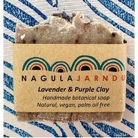 Nagula Jarndu Handmade Botanical Soap -  Lavender & Purple Clay