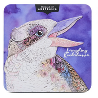 Banksia Red Animals of Australia - Kookaburra Tin (Lemon Myrtle Shortbread) 150g