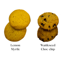 Dreamtime Tuka Twin Pack Biscuit (50g)  [MIXED BOX 50] Wattleseed &amp; Lemon Myrtle