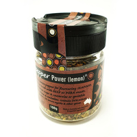 CLEARANCE  Pepper Power Lemon (Shaker) 100g - Green Farmhouse [BB APRIL 26]